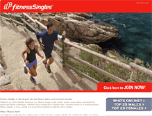 Tablet Screenshot of ca.fitness-singles.com