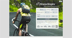 Desktop Screenshot of fitness-singles.com